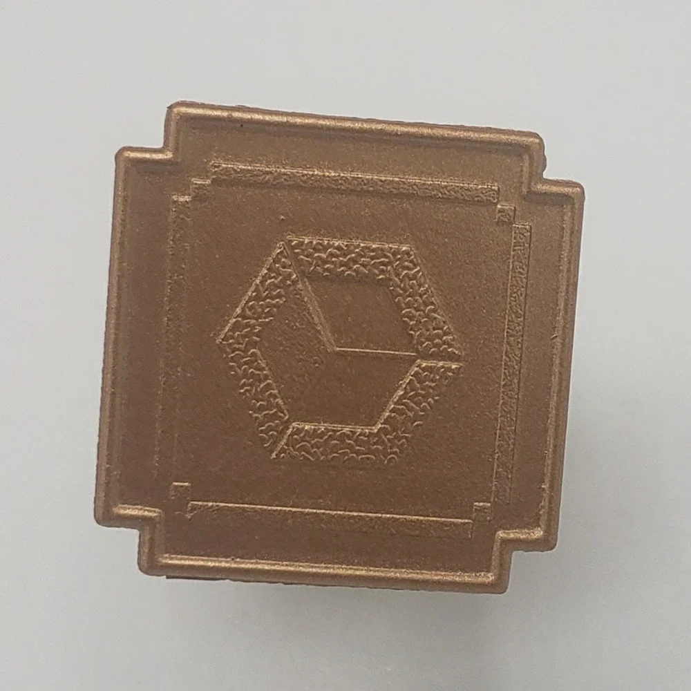 Minecraft Mini Figurine‎ Achievement Series 16 Trampoline Creeper Trophy Bronze